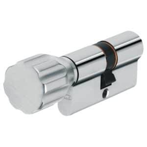 ABUS C83 Knaufzylinder - Standardzylinder K82-verschiedenschliessend-30 mm-30 mm (Knauf) ohne Sicherungskarte