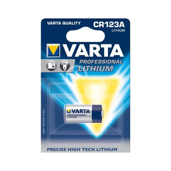 Varta 6205 Professional Lithium CR123A 1 Stück in Blisterverpackung