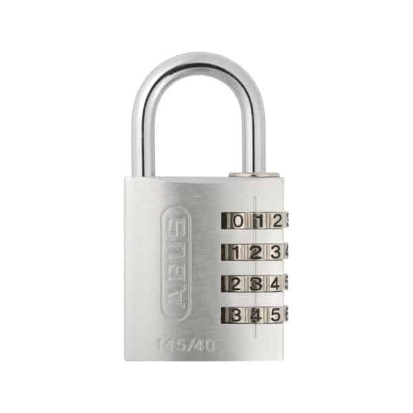 ABUS Aluminium Zahlenschloss 145/40 in silber in 9 Farben zur Wahl