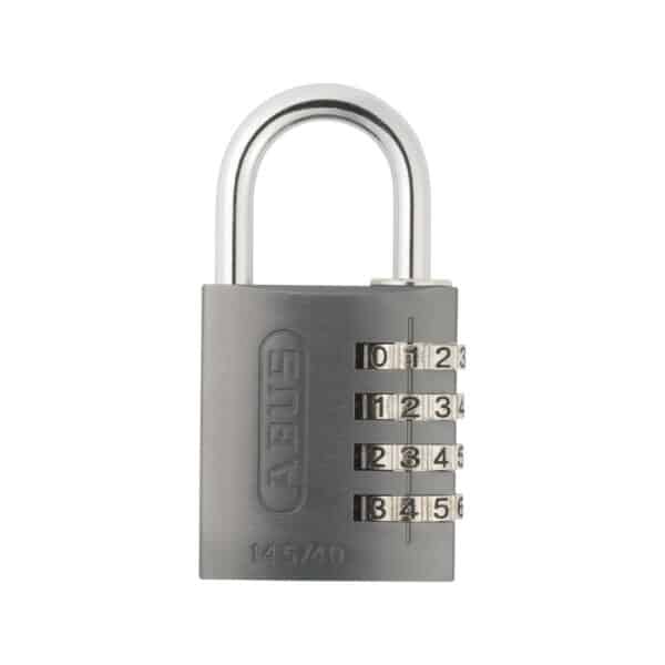 ABUS Aluminium Zahlenschloss 145/40 in titanium in 9 Farben zur Wahl