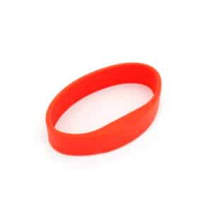 SALTO MIFARE® Silikonarmband rot in rot