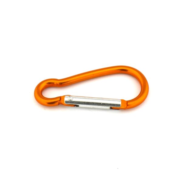 Karabiner Aluminium-orange orange