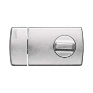 ABUS Tür-Zusatzschloss 2110-silber für nach innen öffnende Eingangstüren