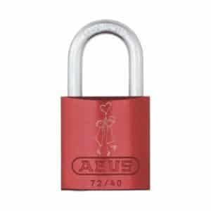 ABUS Vorhangschloss - Love Locks 72/40 "Pärchen mit Luftballon" Liebesschloss graviert