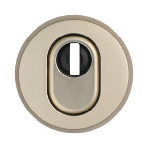 ABUS Schutzrosette RHZS415-F2 Aluminium Neusilber für Holztüren