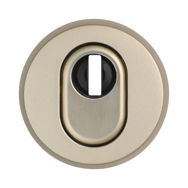 ABUS Schutzrosette RHZS415-F2 Aluminium Neusilber für Holztüren