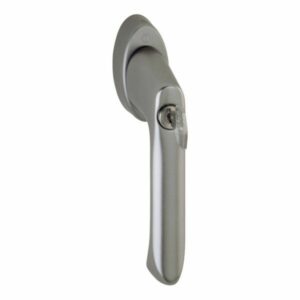 HOPPE Brest Fenstergriff 0739S/US954-F9 Aluminium Stahl mit Secustik & Secu100