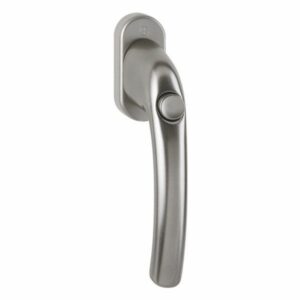 HOPPE Tôkyô Fenstergriff 0710SV/U26-F9 Aluminium Stahl-32 mm mit Druckknopf