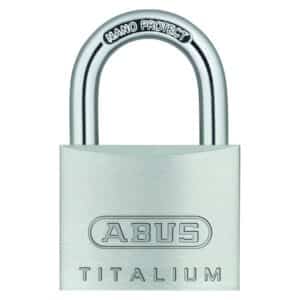 ABUS TITALIUM - Vorhangschloss 64TI/40 verschiedenschließend aus neuartiger Aluminiumlegierung