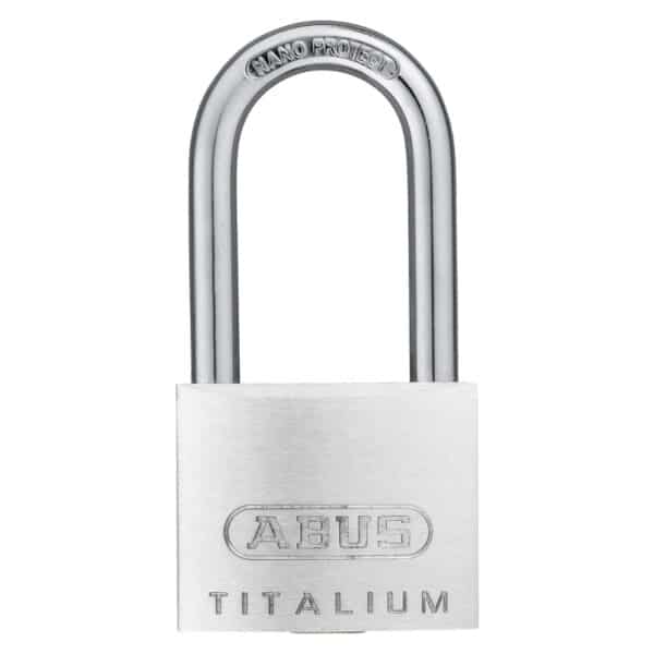 ABUS TITALIUM - Vorhangschloss 64TI/40 HB40 gleichschließend aus neuartiger Aluminiumlegierung