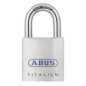 ABUS TITALIUM - Vorhangschloss 80TI/40 verschiedenschließend aus neuartiger Aluminiumlegierung