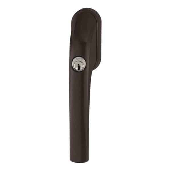 ABUS Fenstergriff FG300 - abschließbar-AL0125-braun inkl. 2 Schlüssel