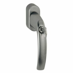 HOPPE Atlanta Fenstergriff 0530S/US952 - F9 Alu Stahl - 32-42 mm Secu100 + Secustik und VarioFit