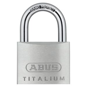 ABUS TITALIUM - Vorhangschloss 64TI/50 gleichschließend aus neuartiger Aluminiumlegierung