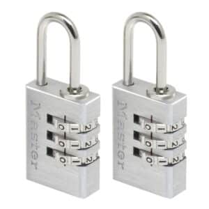 Master Lock 2 Zahlenschlösser 7620EURT Sicherheitslevel 3