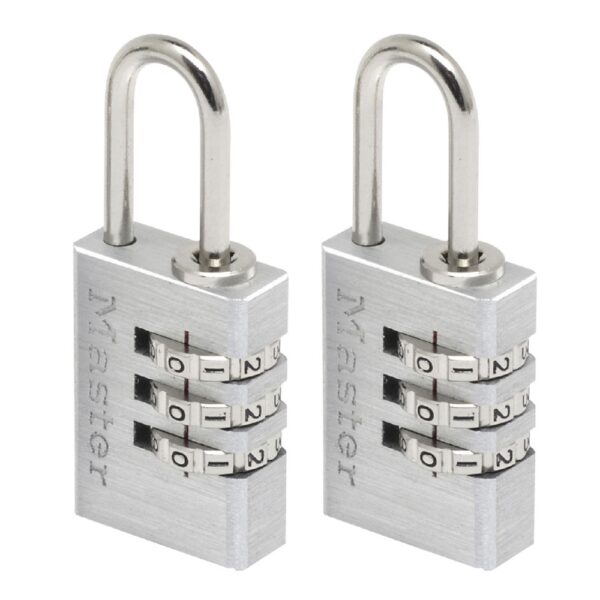 Master Lock 2 Zahlenschlösser 7620EURT Sicherheitslevel 3