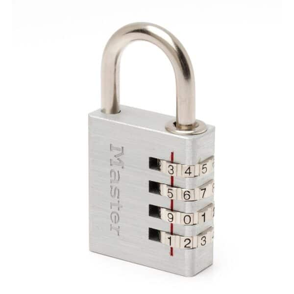 Master Lock Zahlenschloss 7640 - silber Sicherheitslevel 5