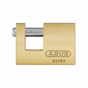 ABUS Vorhangschloss Monoblock 82/63 verschiedenschließend ideal in Verbindung mit ABUS Diskus Überfalle 130