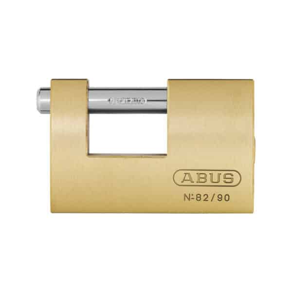 ABUS Vorhangschloss Monoblock 82/90 gleichschließend ideal in Verbindung mit ABUS Diskus Überfalle 130