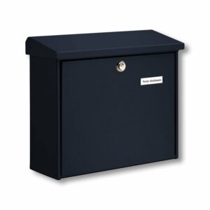 Burg Wächter Briefkasten Comfort-schwarz aus Stahl