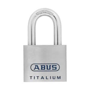 ABUS TITALIUM - Vorhangschloss 96TI/50 verschiedenschließend aus neuartiger Aluminiumlegierung