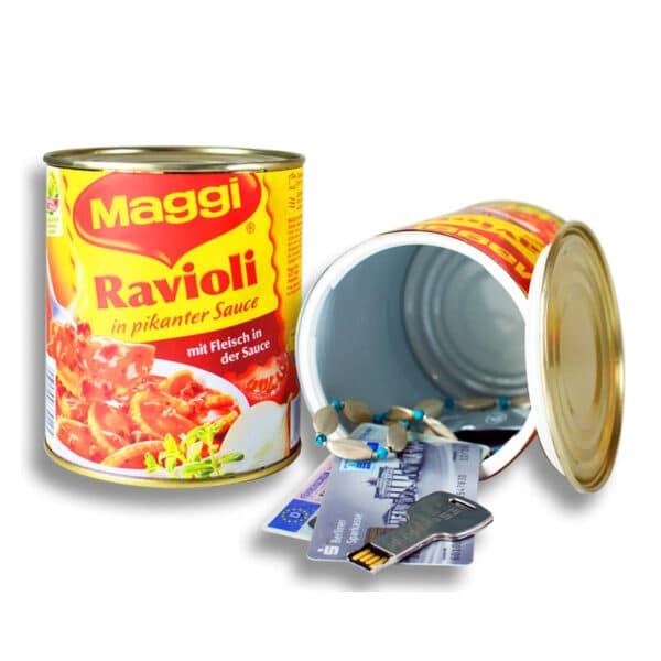 PlasticFantastic Dosensafe Maggi Ravioli Geheimversteck