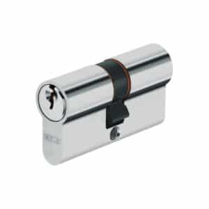 ABUS C83 C73 Profilzylinder - Standardzylinder-gleichschliessend (mehrere Schlösser mit einem Schlüssel bedienen)-30 mm-30 mm-mit ohne Sicherungskarte