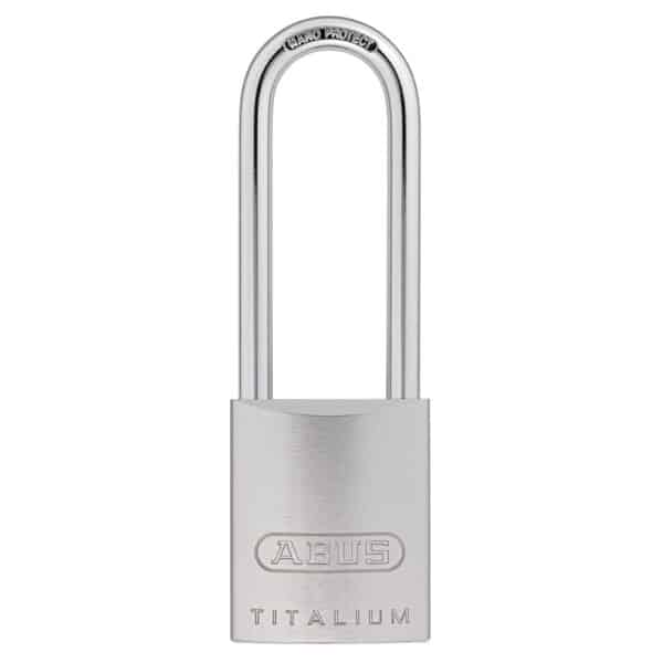 ABUS Hangschloss 86TI/45HB mit EVVA FPS Halbzylinder EXPRESS mit Sicherungskarte