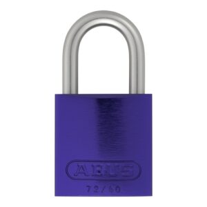 ABUS Vorhangschloss Aluminium 72LL/40 lila in verschiedenen Farben