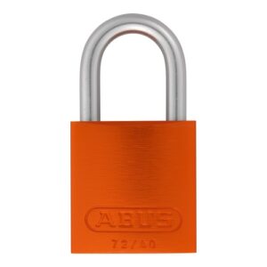 ABUS Vorhangschloss Aluminium 72LL/40 orange in verschiedenen Farben