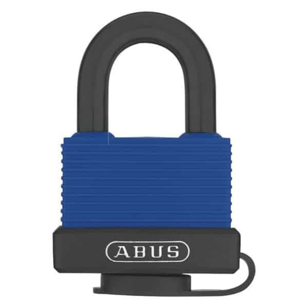 ABUS Vorhangschloss Aqua Safe 70IB/45 verschiedenschließend mit Kunststoffmantel und Schutzkappe