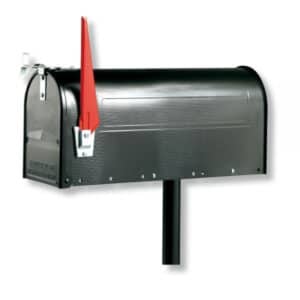 Burg Wächter Zeitungsbox US-Mailbox-schwarz aus Stahl