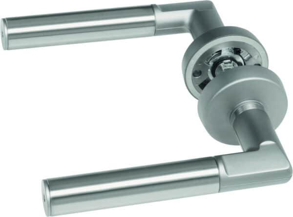 ASSA ABLOY Drücker Code Handle matt -DIN links passend zu digitalem Code Handle