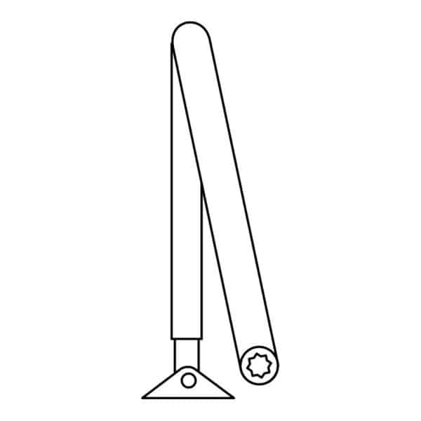 DORMA Flachformgestänge für DORMA TS 73