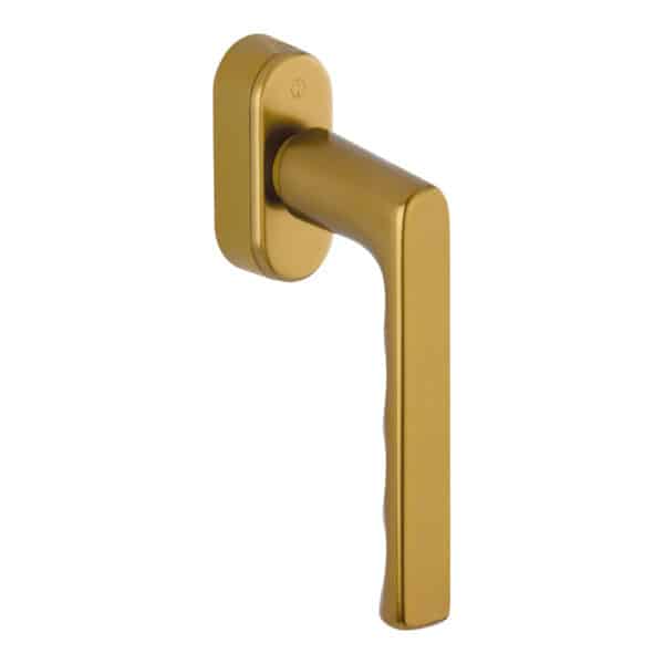 HOPPE Hamburg Fenstergriff 0700/UD9020-F4 Aluminium Bronze mit SecuForte® und VarioFit®