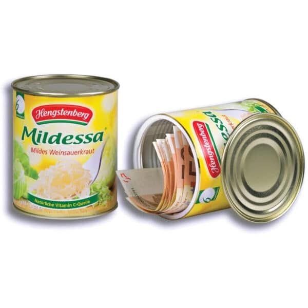 PlasticFantastic Dosensafe Mildessa Sauerkraut Geheimversteck