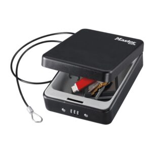 Master Lock tragbarer Mini Safe P005C für Geld