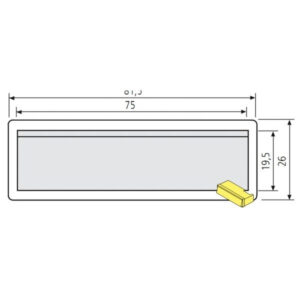 RENZ RSA2 LED-Beleuchtung-Edelstahl 97-9-85360 aus Aluminium oder Edelstahl