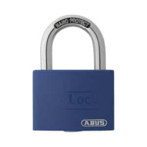 ABUS Vorhangschloss MyLock T65AL in blau und verschiedenschließend in blau